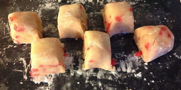 пирожные австрийские марципановые рулетики