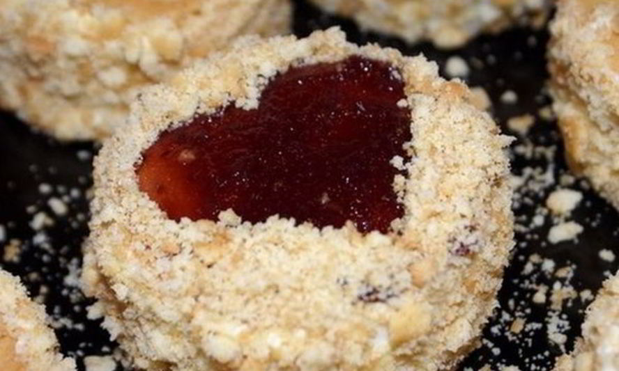 Рецепт пирожных домашних с джемом