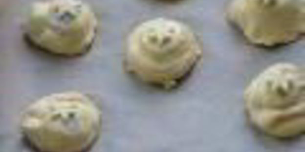 пирожные с виноградом