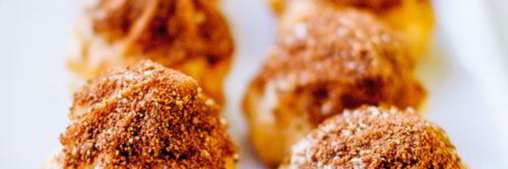 Пирожные Шу с белковым кремом по ГОСТу