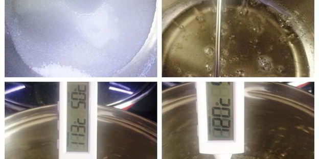 пирожные трубочки с халвой