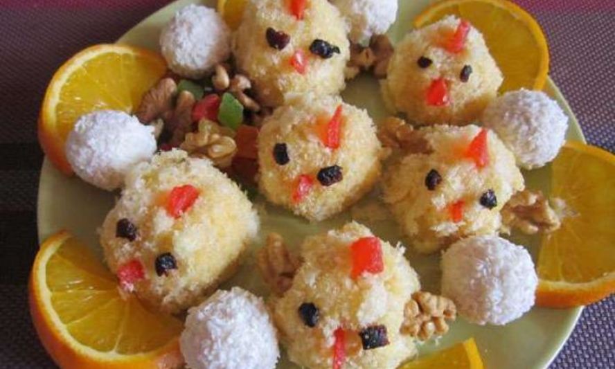 Рецепт пирожных цыплят