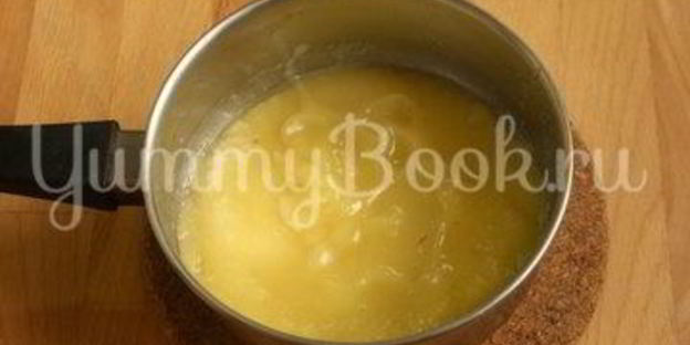 постный яблочный брауни в микроволновке