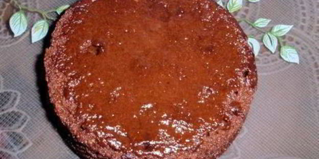 шоколадное пирожное с вишней искушение