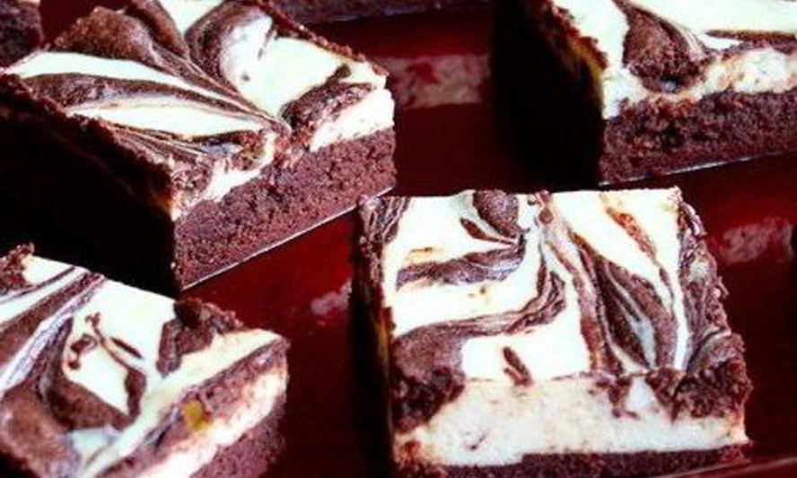 Рецепт шоколадного брауни с маскарпоне