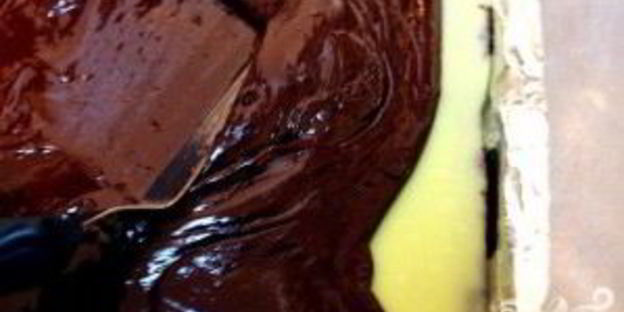 шоколадные пирожные с мятным ликером