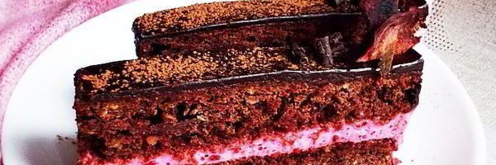 Свекольно-шоколадные пирожные