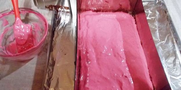 свекольно-шоколадные пирожные