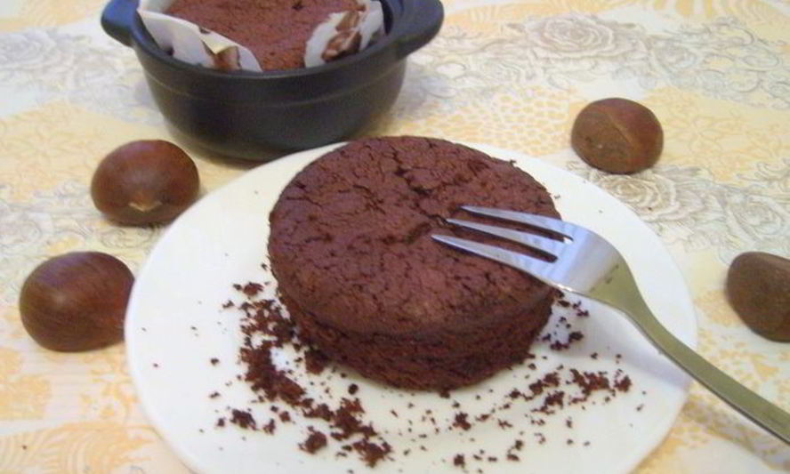 Рецепт трюфельных пирожных с каштанами