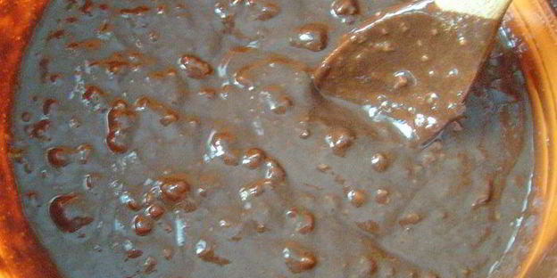 трюфельные пирожные с каштанами