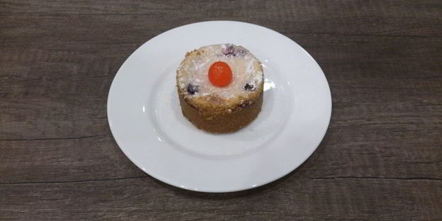 творожно-ягодные пирожные