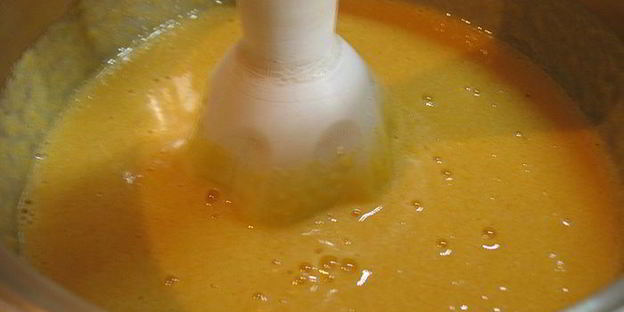 тыквенно-шоколадные пирожные