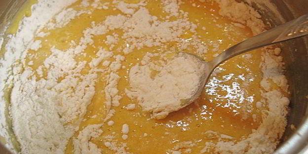 тыквенно-шоколадные пирожные