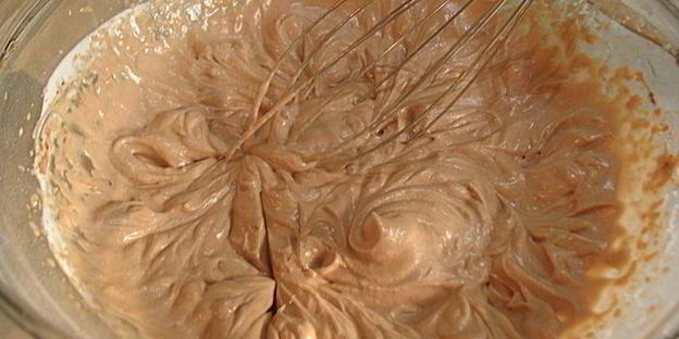 тыквенно-шоколадные пирожные