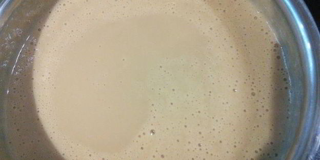 заварное пирожное с легким пудинговым кремом капучино