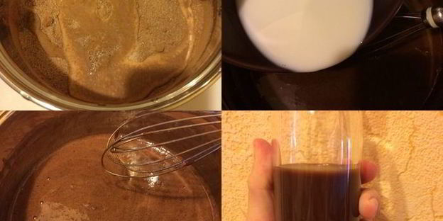 заварные пирожные с кремом и шоколадным соусом