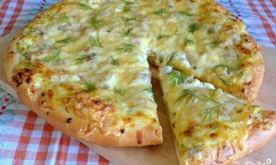 Рецепт деревенской пиццы