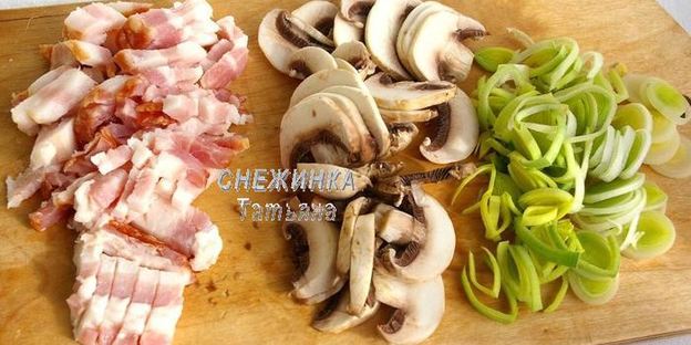 картофельная пицца на сковороде