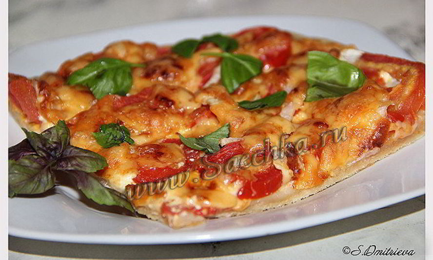 Рецепт пиццы быстро