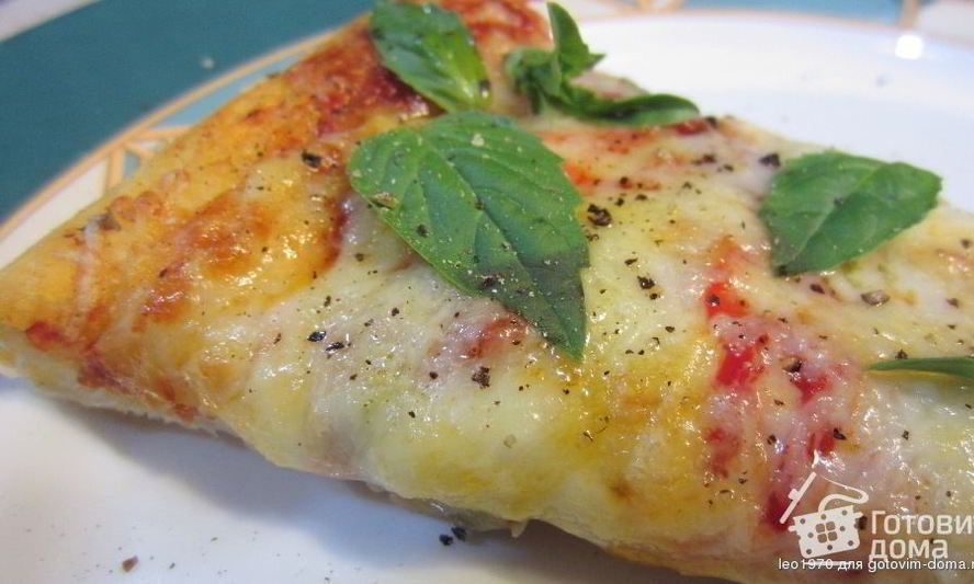 Рецепт пиццы четыре сыра