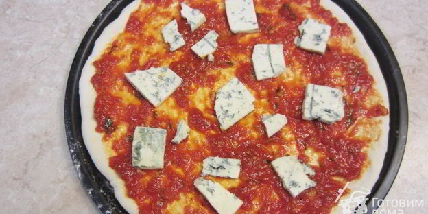 пицца четыре сыра