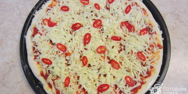 пицца четыре сыра