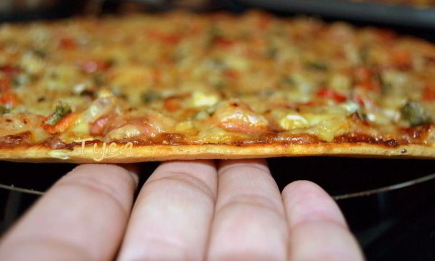 Рецепт пиццы и пирожок