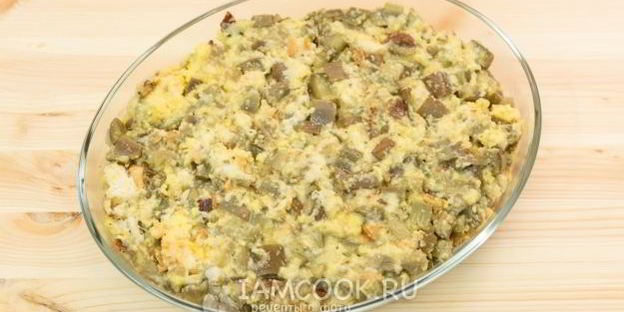 пицца из баклажанов