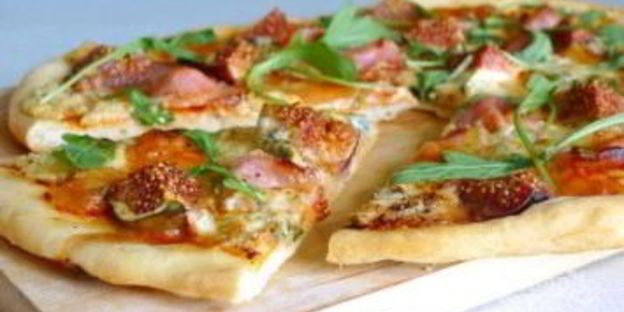 пицца из пирожкового теста в духовке