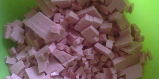 пицца из слоеного теста с лечо