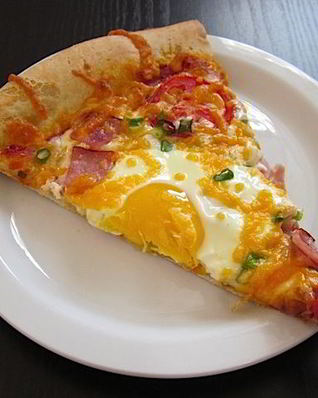 Пицца к завтраку