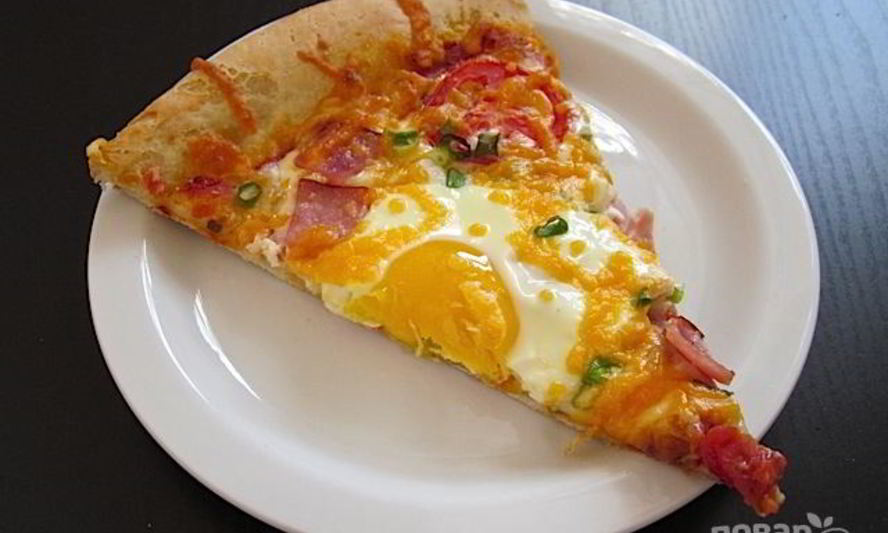 Рецепт пиццы к завтраку