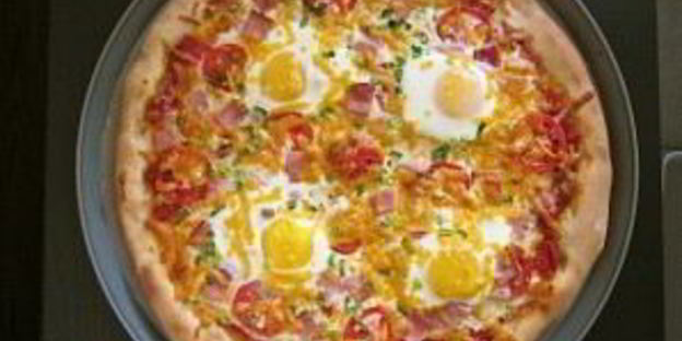 пицца к завтраку