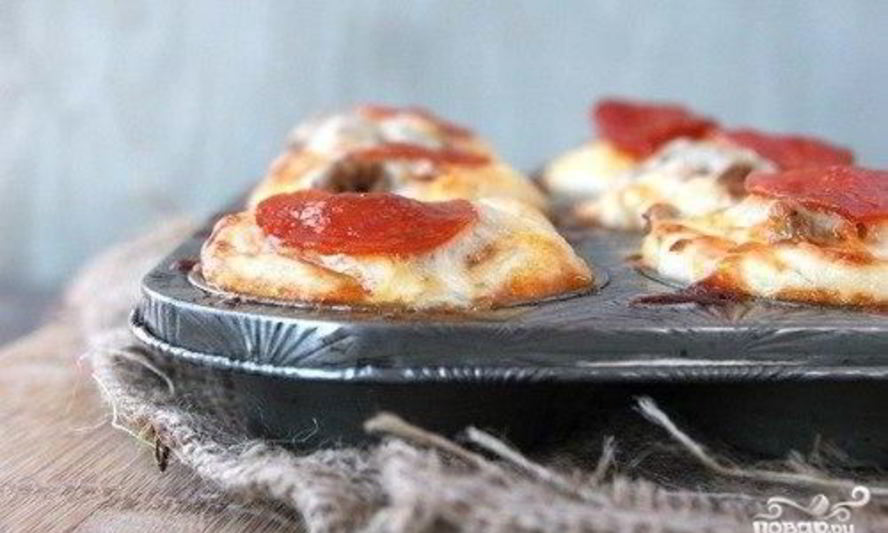 Рецепт пиццы капкейки