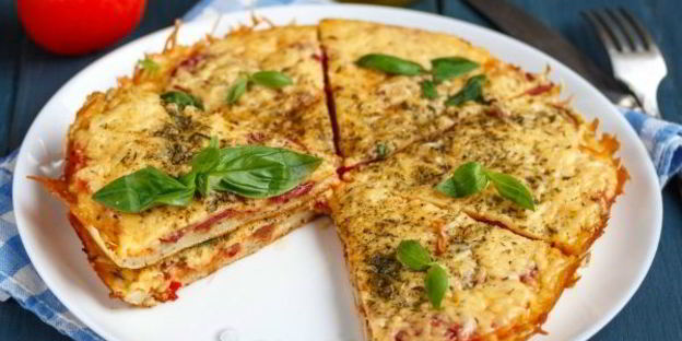 пицца минутка на сковороде