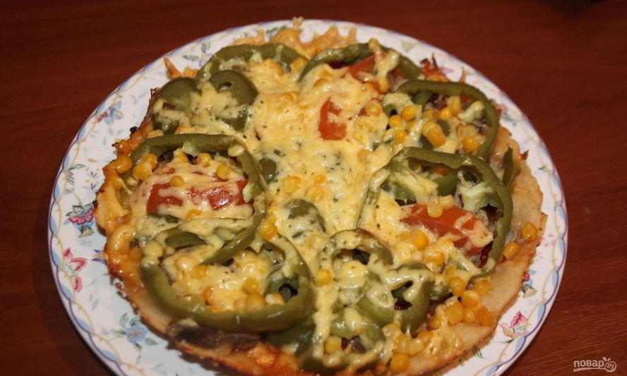 Рецепт пиццы минутка в мультиварке