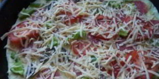 пицца на дрожжевом тесте