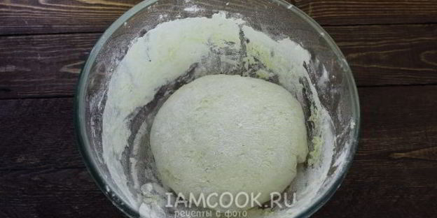 пицца на кефире без дрожжей