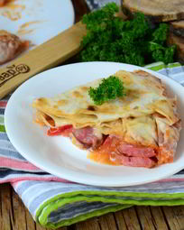 Пицца на скорую руку