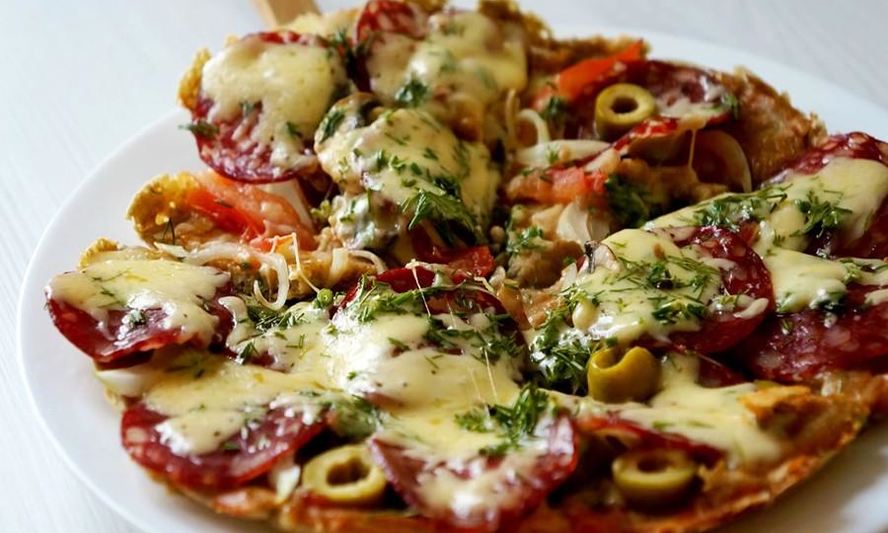 Рецепт пиццы на сковороде за 10 минут без сметаны