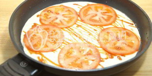 пицца на сковороде за 5 минут