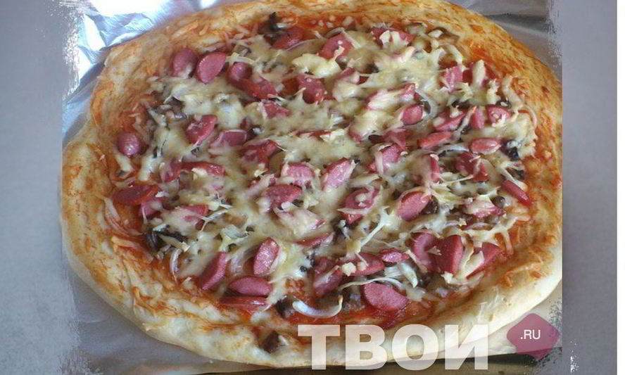 Рецепт пиццы простой
