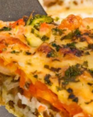 Пицца с бараниной