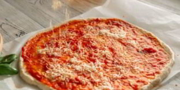 пицца с бозиликом