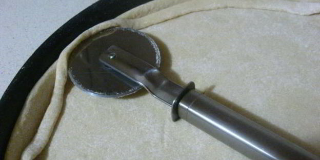 пицца с лесными грибами