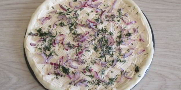 пицца с морепродуктами