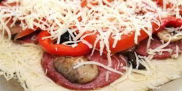 пицца с тонким тестом