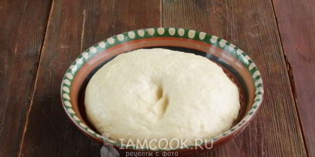 пицца с ветчиной