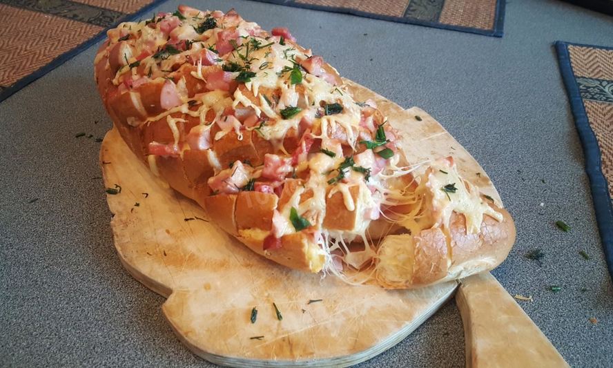 Рецепт пиццы в булке