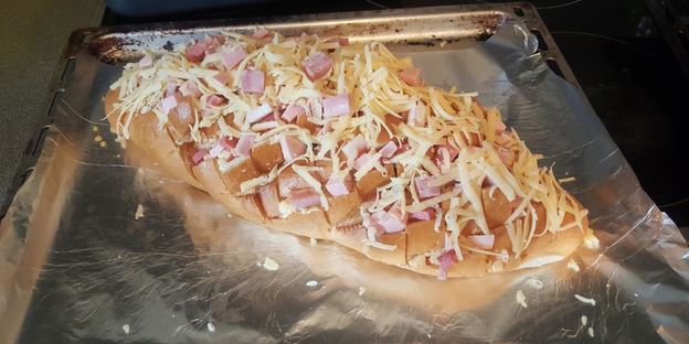 пицца в булке